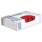Heritage 24 in. x 23 in. 1.3 mil. 10-Gallon Healthcare Biohazard Printed Can Liners - Red (500/Carton)